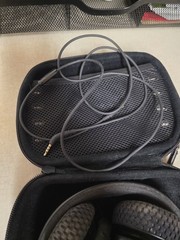JBL Under Armour Black Wired On-Ear Headphones Adjustable Headband w/Case