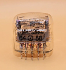 1x IN-12A or IN-12B ИН-12 Soviet Nixie Tubes for Clock / USED / Tested