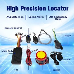 4G Tracking Device Real Time Support Remote Fuel Cut-Off Vehicle GPS Tracker