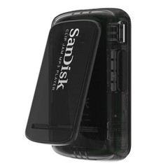 SanDisk 8GB Clip Jam MP3 Player Red SDMX26-008G-G46R (USED RFB)