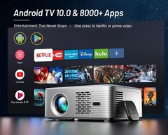 Google TV Projector 4K Support – CIBEST Smart Projector with WiFi 6