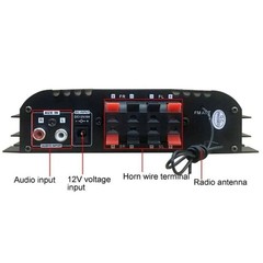 20Hz-20KHZ Power Amplifier 4 Channel Mini HiFi Digital Stereo Audio xx