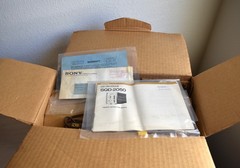 Vintage Sony SQD-2050 4 Channel SQ Decoder – New open box – With all documents