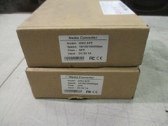 Proline GMC-SFP Media Converter 10/100/1000M Base-TX 1 Open Box 1 Sealed New