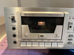 Fisher Studio Standard CR 5150 Cassette Deck 3 Head WORKS REMOTE RARE Japan