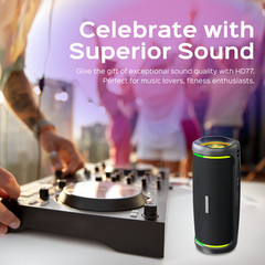 TREBLAB HD77 Bluetooth Speaker True Wireless Stereo Cordless for Outdoor Sports