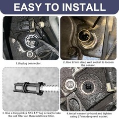 Engine Oil Pressure Sensor Filter, Oil Pressure Switch Filter, 917-143