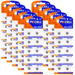 100X 377 L626 AG4 Watches Batteries V377 177 SR626SW SR66 1.5V Button Cell