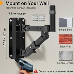 Set of 2 Speaker Wall Mount Wall Mounting Brackets