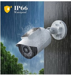 security camera-fake solar (White 2Pack,Battery not Included)