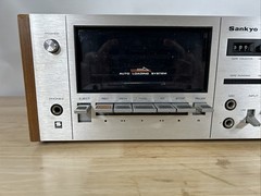 Sankyo STD-2000 Stereo Cassette Deck Tested, Limited Working Order