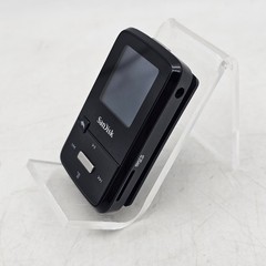 SanDisk Sansa Clip Zip 4GB Digital Media MP3 Player Black SD Card Slot