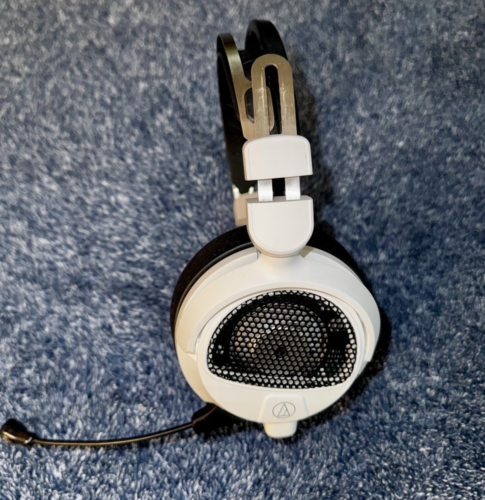 Audio Technica ATH-GDL3 Gaming Headset White Open-Back PC PS4 PS5 Xbox One