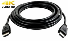 SatelliteSale Digital High-Speed 1.4 HDMI Cable PVC 2160p Black Cord (3 Feet)