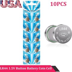 New 10-100PCS AG13 LR44 A76 357 357A LR1154 SR1154 1.5V Button Battery Coin Cell