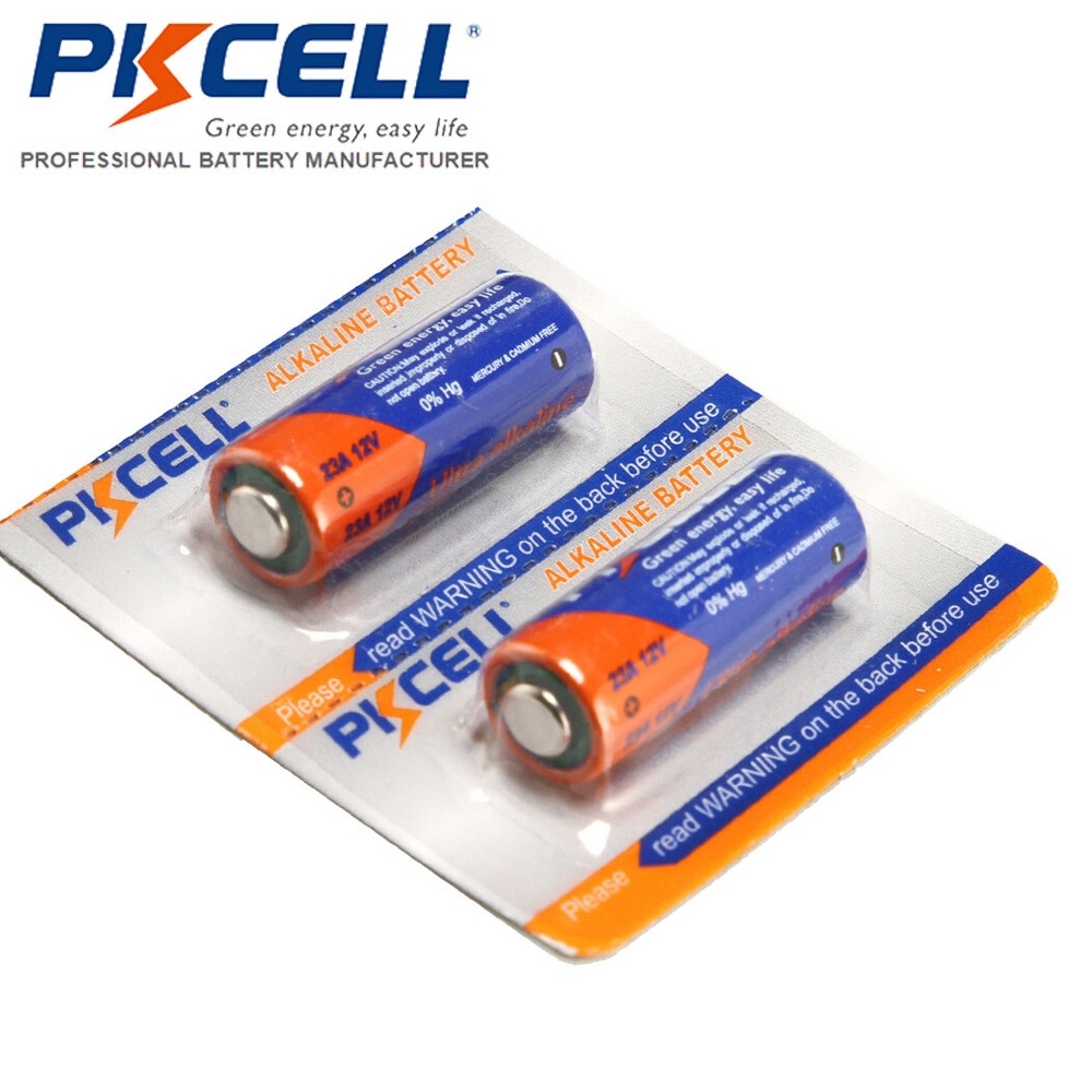 2pcs 23A 12Volt Alkaline Batteries A23 MN21 L1028 LRV08 for Ceiling Fan Remote