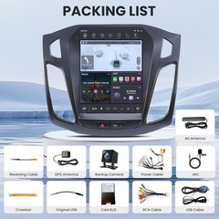 8Core 6+128GB For 2012-2018 Ford Focus Stereo Radio 9.7 Android 13.0 GPS CarPlay