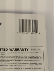 Sony Studio Monitor MDR-V50 Headphones New Package Free Shipping