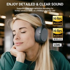 Edifier W830NB Active Noise Cancelling Bluetooth Wireless Over-Ear Headphones