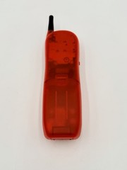 Vtech VT 9111 Cordless Phone 900 MHz Translucent Red Y2K VTG 90’s RARE UNTESTED