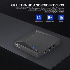 2026 NEWEST We2USat K3 PRO Android Smart TV Box Super Box V SEE V6 6K WiFi-6 US