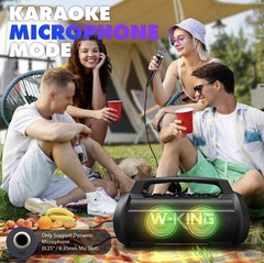 W-KING D10 Portable Speaker Bluetooth Wireless 120W Max Loudest&70W Deep Bass