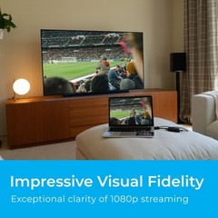 Nyrius Wireless HDMI Video Transmitter & Receiver Stream 1080p up to 150ft to TV