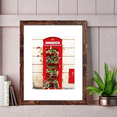 SESEAT 11×14 Picture Frame Rustic Brown, Display Pictures 8×10 11×14, Brown