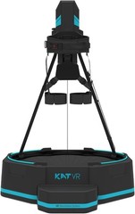 KAT VR KAT Walk Mini S Omnidirectional VR Treadmill Locomotion, Black/Blue
