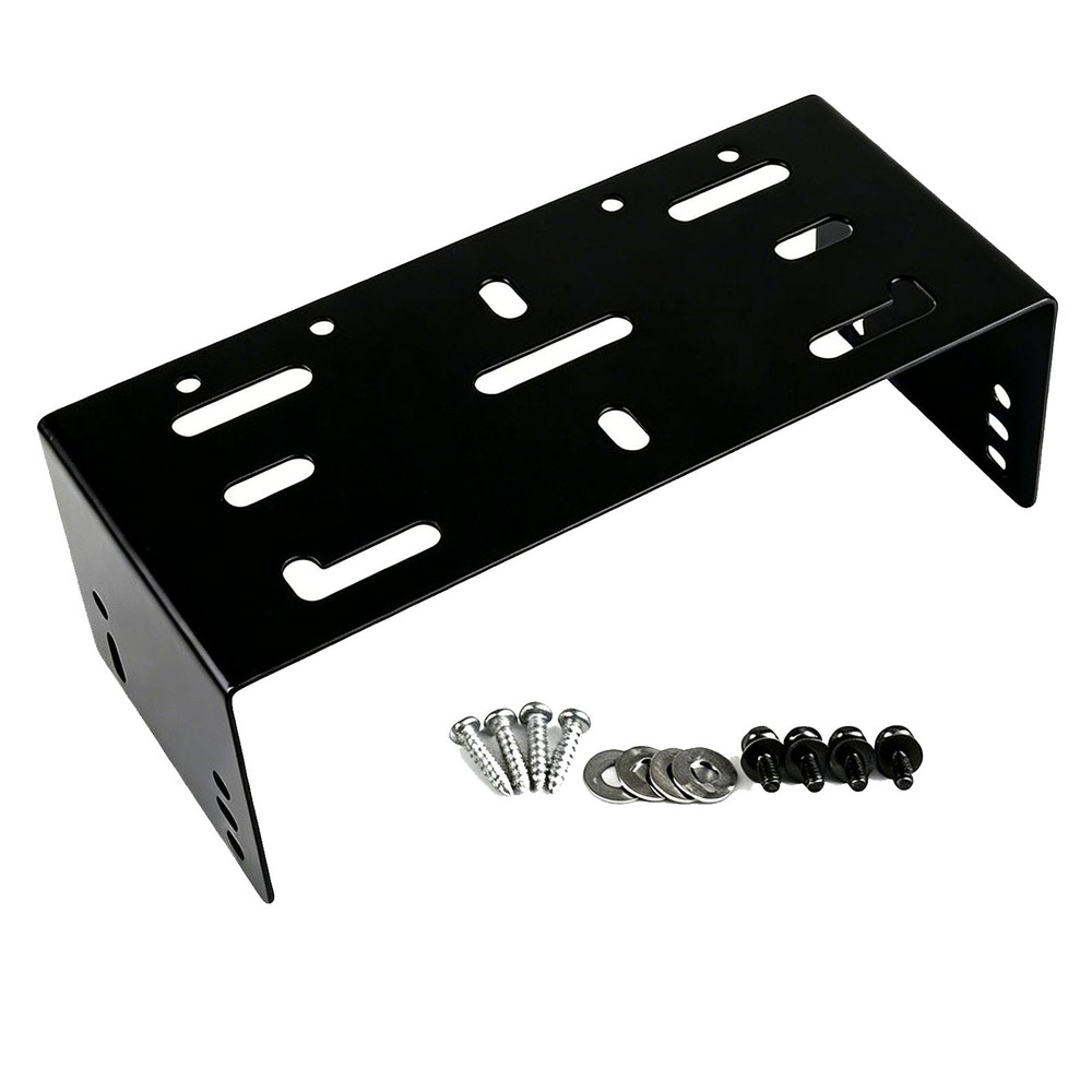 New Radio Metal Mount Bracket & Screw Kenwood TM271 TM481 Tk7160 Mobile Intercom