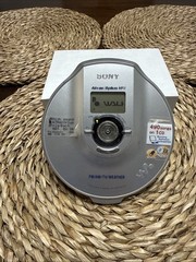 Sony Atrac 3 Plus MP3 AM/FM/Weather CD Walkman Portable CD Player D-NF600 Tested