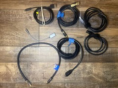 7 Piece Computer/Video Cable Lot HDMI, USB to USB-C, Ethernet Cat6, USB Printer