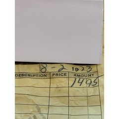 Vintage Archer 12-191 AM Headphone Radio Japan Radio Shack Working w/Box Receipt