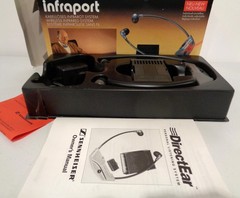 Sennheiser Infraport Ear Set 100 Wireless Hearing Amplifier TV Headphone NEW