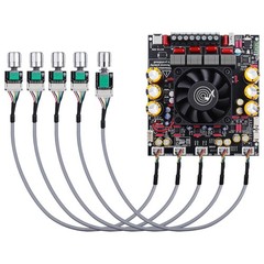 2.1 Channel Bluetooth Amplifier Board, 300W x2 Stereo Class D Home Audio Amp …