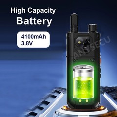 ANYSECU W70 Android 10 4G Network Radio Zello With GPS WIFI IP68 Walkie Talkie