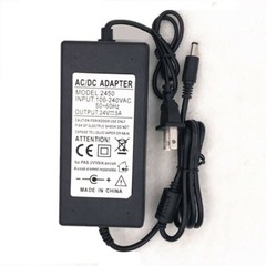 24V 5A 120W AC/DC Adapter Power Supply for Home Electronics + 4 Power Plug Tips