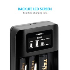 Tenergy TN480U TN474U USB Charger with AA AAA NiMH Rechargeable Battery