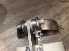 Used Good Condition ONE SOVIET CERAMIC TUBE SOCKET GU-43B /ГУ-43Б/ 19/04/77 Date