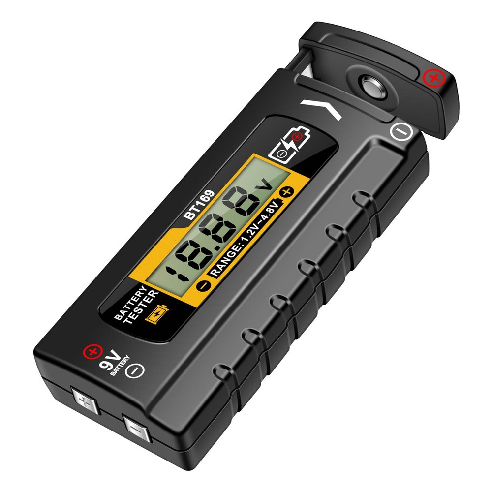 Home Use Battery Tester Household Checker for AAA AA C D 6F22 1.5V 9V Batteries