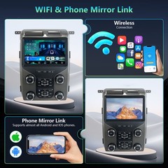 For Ford F150 2009-2014 Apple Carplay Android 15 Car Stereo Radio WiFi GPS Navi