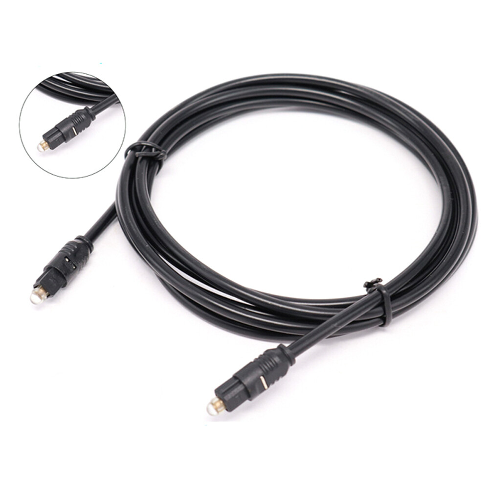 1/2m/3m/5m/8m Digital Optical Audio Cable Toslink Gold Plated SPDIF MD DVD Cable
