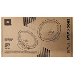 JBL SHOCKWAVE150W65 6.5″ 300 Watt Peak Midrange Woofer Car Audio Speakers (Pair)