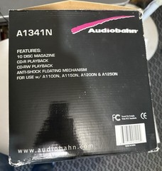 Audiobahn A1341N CD Changer Player CIB with Manual and Original Box