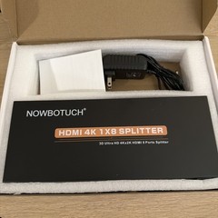 HDMI 4K Splitter 1×8 Out 3D Ultra HD 4K x 2K HDMI 8 Ports Splitter – Nowbotuch