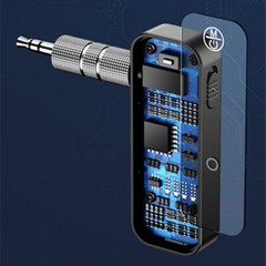 Car Bluetooth 5.0 Wireless Transmitter Receiver Audio Adapter Aux USB 3.5mm Jack