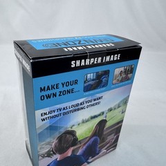 New Sharper Image Own Zone Wireless TV Headphones W/ Noise Reduction FAST SHIP