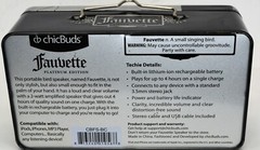 Fauvette by Chic Buds Platinum Edition Bird Wired Speaker iPod iPhone MP3 (C1)