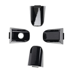Door Handles Gloss Black Painted 4 PCS for 2014-2019 Silverado Sierra GMC 1500
