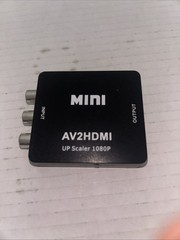 AV to HDMI Converter 1080P Mini HDMI2AV RCA Adapter Composite CVBS AV2HDMI Audio